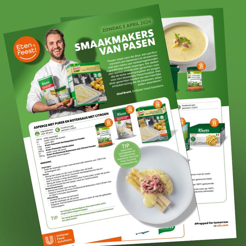 Paasgerechten met een frisse twist